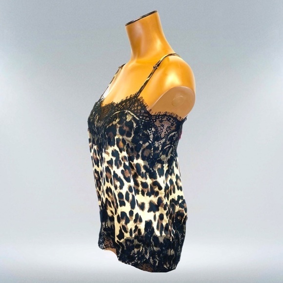 👚 STORIA || Animal Print Lace Tank/Cammisole- - Picture 3 of 6